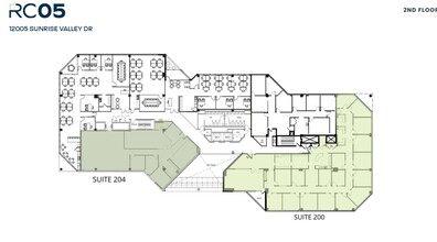 12001 Sunrise Valley Dr, Reston, VA à louer Plan d  tage- Image 1 de 1