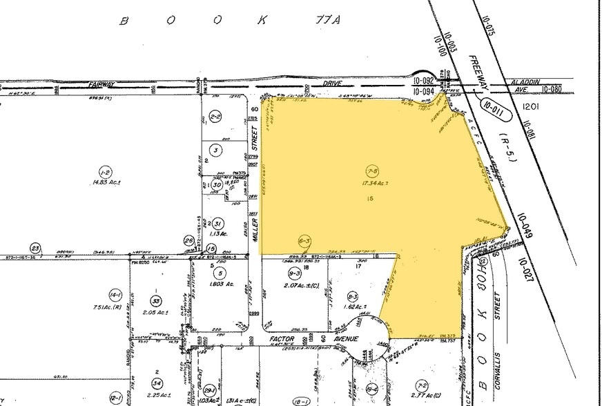 1700-2800 Fairway Dr, San Leandro, CA for lease - Plat Map - Image 2 of 6