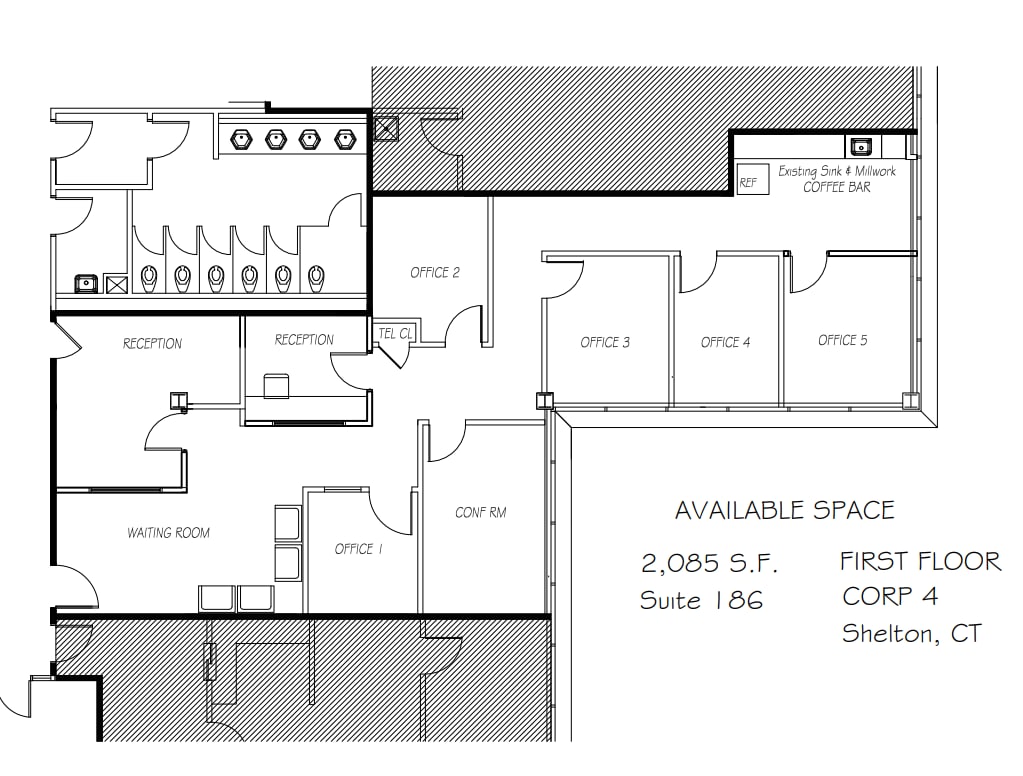 4 Corporate Dr, Shelton, CT for lease Floor Plan- Image 1 of 1