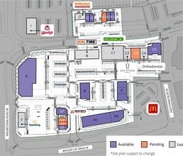 35 Mauretania Rd W, Lethbridge, AB à louer Plan de site- Image 1 de 1