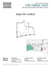1905 NW Corporate Blvd, Boca Raton, FL for lease Floor Plan- Image 1 of 1