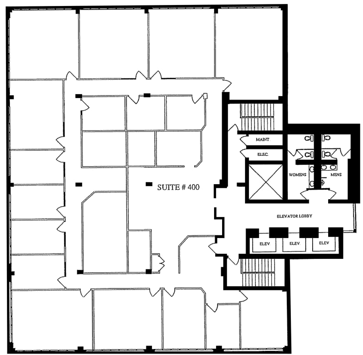 602 12th Ave SW, Calgary, AB T2R 0Z5 - Unité 4 -  - Plan d’étage - Image 1 of 1