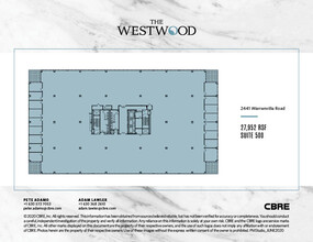 2441 Warrenville Rd, Lisle, IL à louer Plan d  tage- Image 1 de 1