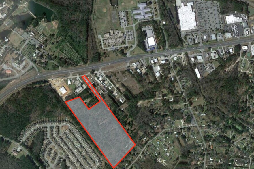 115 Bamboo Ln, Savannah, GA à vendre - Aérien - Image 3 de 4