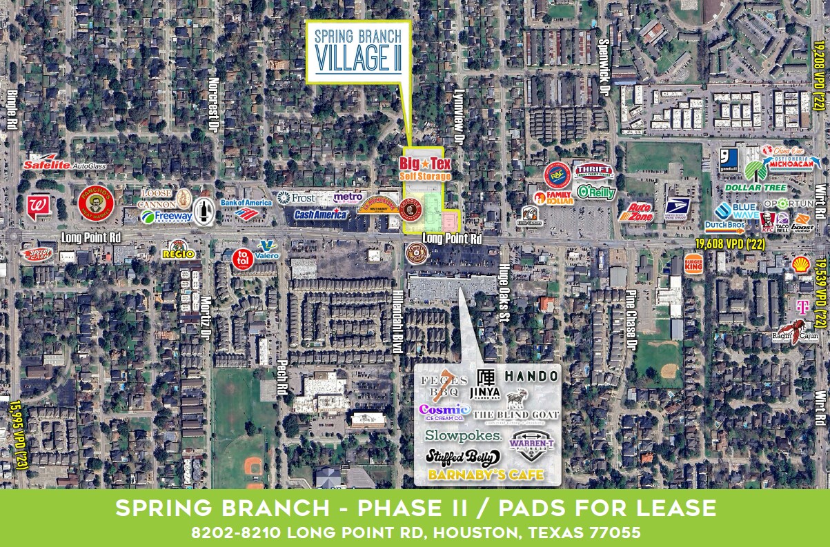 8202-8210 Long Point Rd, Houston, TX for lease Building Photo- Image 1 of 3