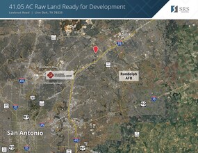 Lookout Rd, Live Oak, TX - AERIAL map view - Image1