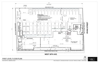 3301 W 38th Ave, Denver, CO for lease Typical Floor Plan- Image 2 of 2