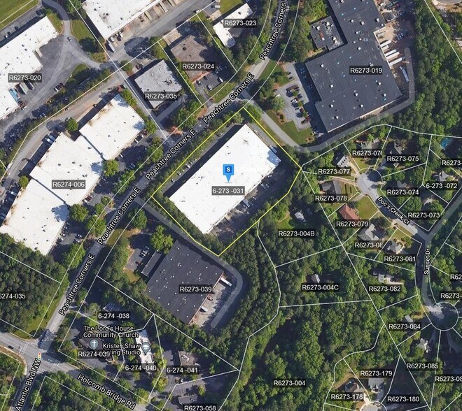 5964 Peachtree Corners East, Norcross, GA à louer - Plan cadastral - Image 2 de 5
