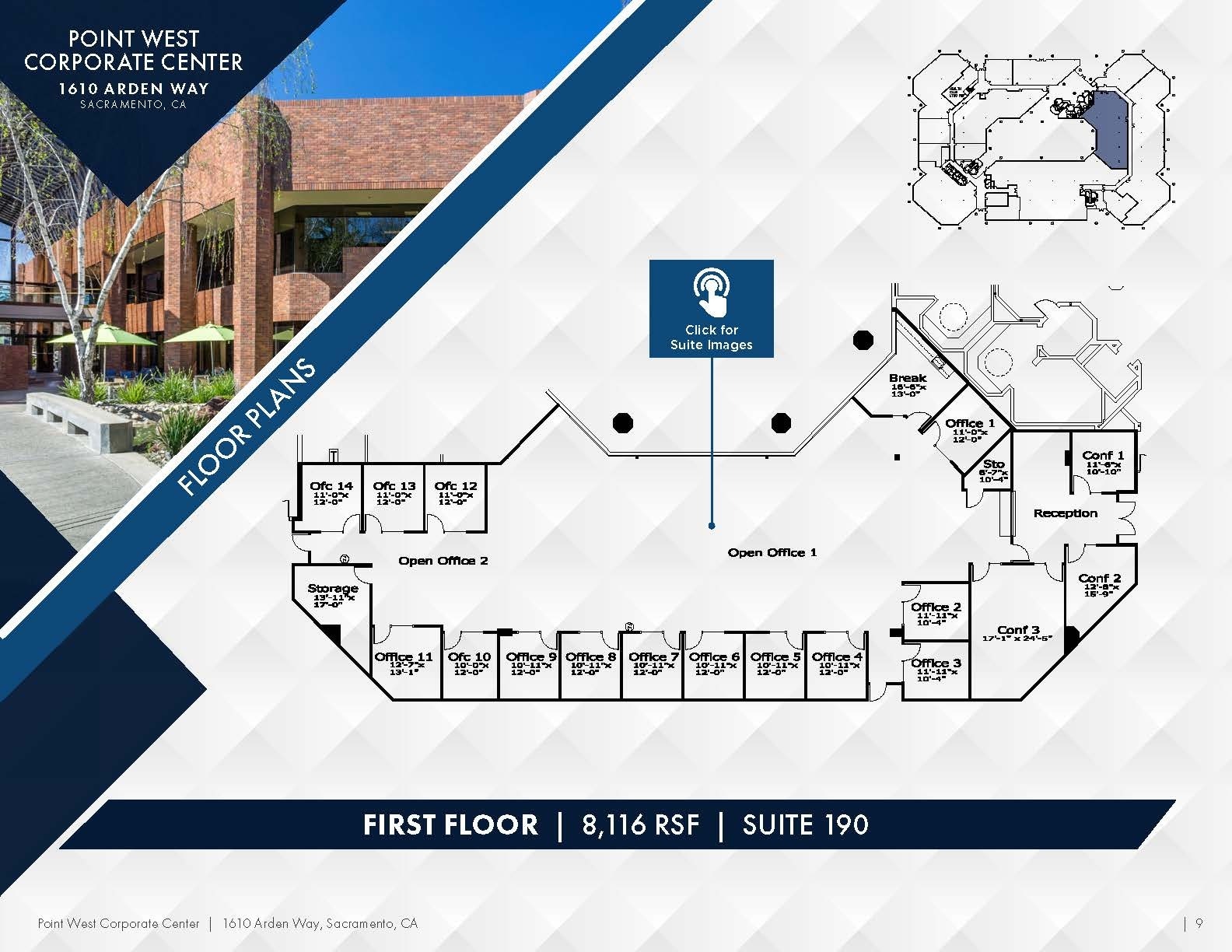 1610 Arden Way, Sacramento, CA for lease Floor Plan- Image 1 of 1