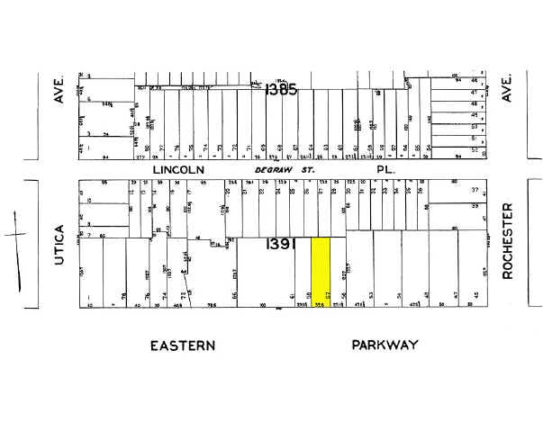 1173 Eastern Pky, Brooklyn, NY à vendre - Plan cadastral - Image 3 de 3