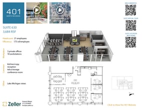 401 N Michigan Ave, Chicago, IL for lease Floor Plan- Image 2 of 2