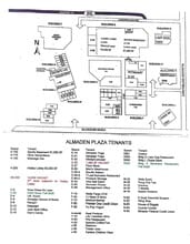 5353 Almaden Expy, San Jose, CA à louer Plan de site- Image 2 de 2