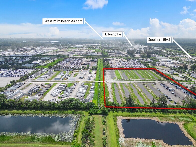 375 Kelly Dr, West Palm Beach, FL à louer - Aérien - Image 3 de 8