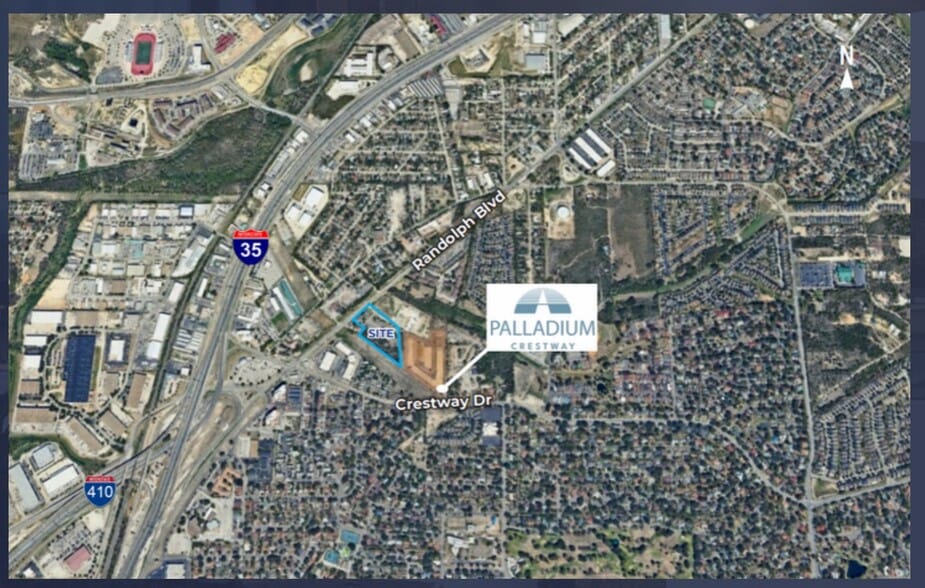 5200 Randolph Blvd, San Antonio, TX à vendre - Aérien - Image 2 de 2