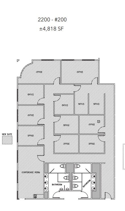 2200 E Route 66, Glendora, CA for lease Floor Plan- Image 1 of 1