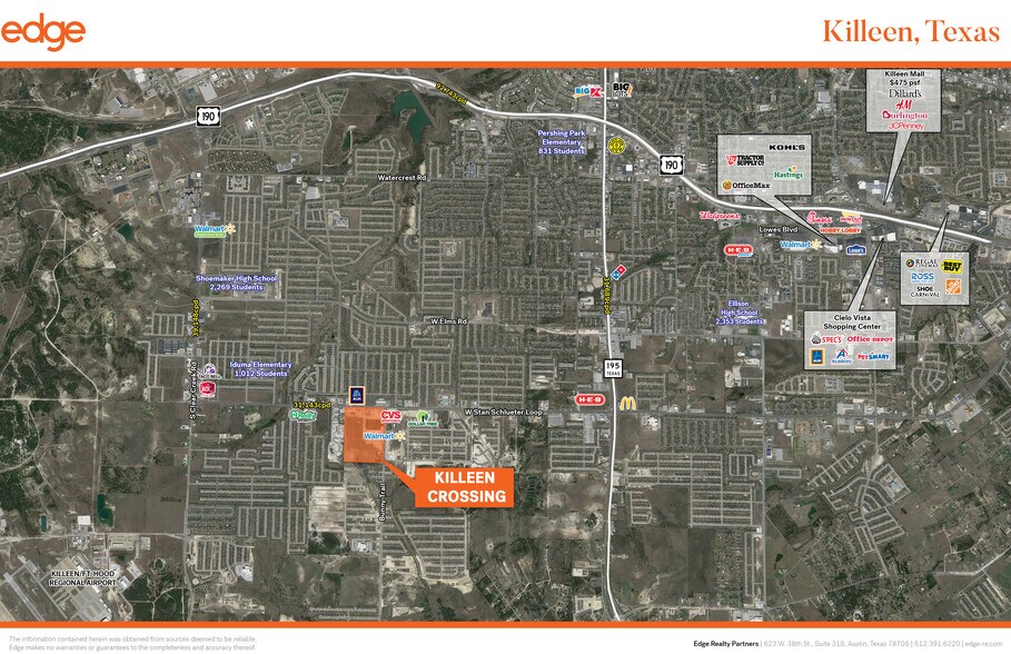 3404 W Stan Schlueter Loop, Killeen, TX à louer - Aérien - Image 2 de 5