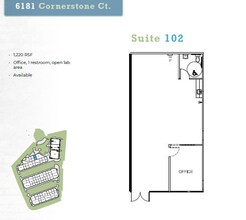 6185 Cornerstone Ct E, San Diego, CA for lease Floor Plan- Image 1 of 1