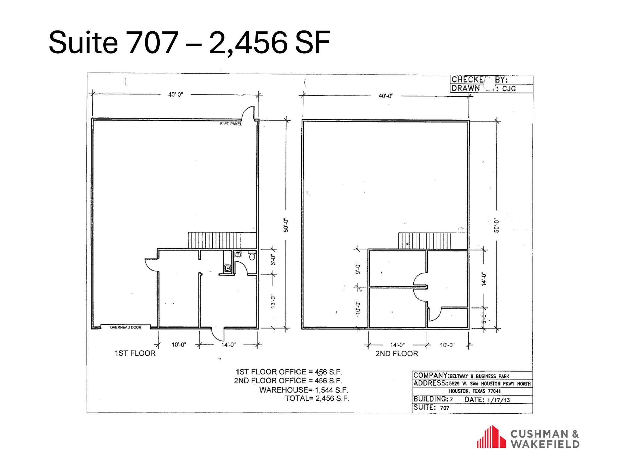 5829 W Sam Houston Pky N, Houston, TX à louer Photo intérieure- Image 1 de 1