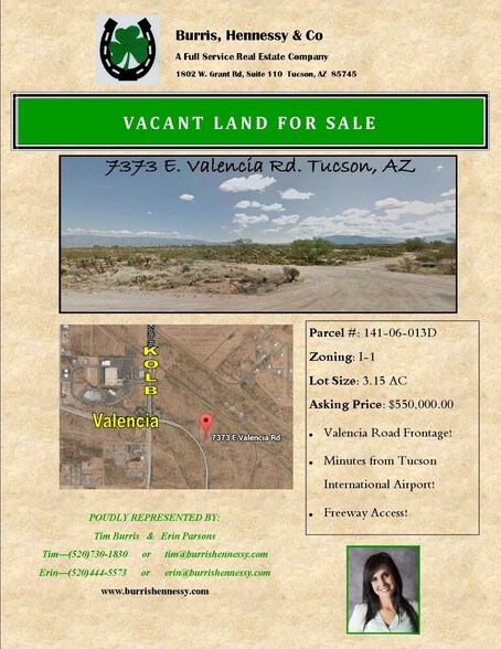 7373 E Valencia Rd, Tucson, AZ à vendre - Autre - Image 2 de 2