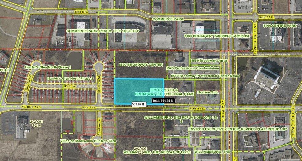 120 86th Ave, Merrillville, IN for sale - Aerial - Image 2 of 4