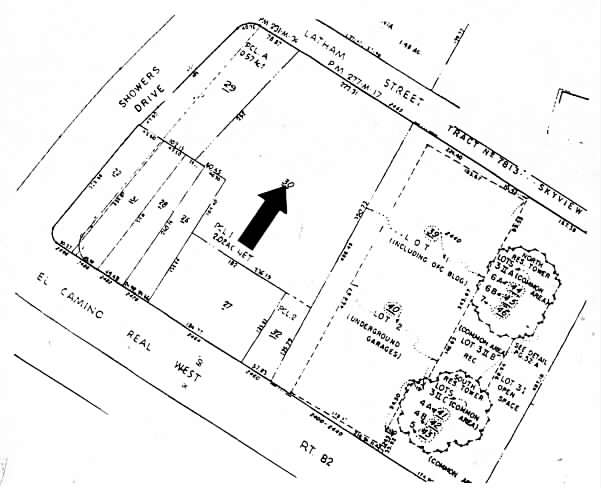 2465 Latham St, Mountain View, CA for lease - Plat Map - Image 2 of 6