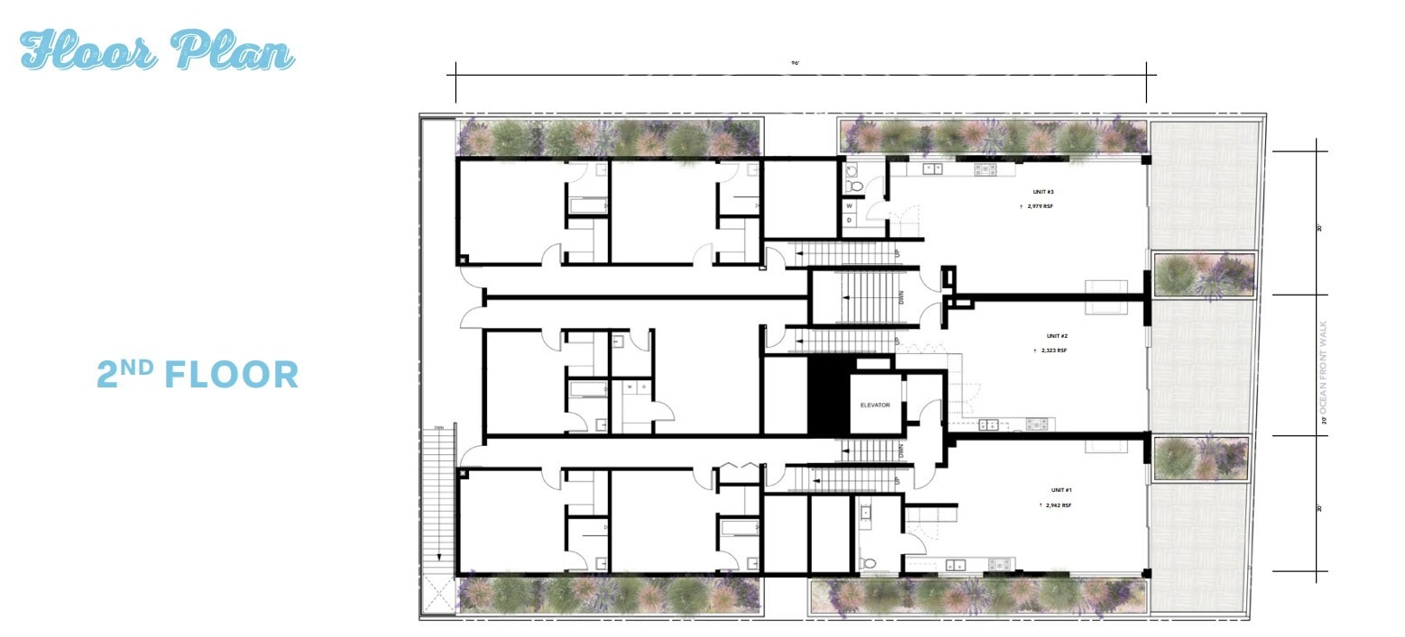 305 Ocean Front Walk, Venice, CA à louer Plan d’étage- Image 1 de 1