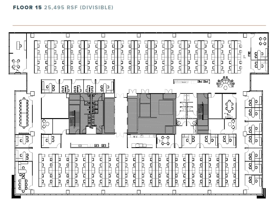 3009 Post Oak Blvd, Houston, TX à louer Plan d’étage- Image 1 de 1