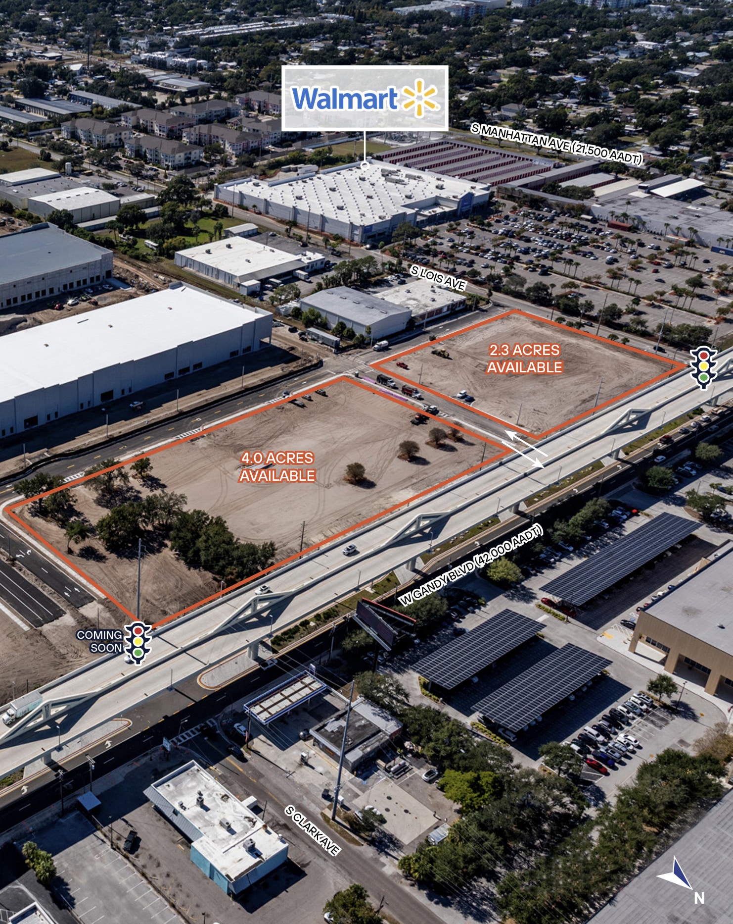 4130 W Gandy Blvd, Tampa, FL à louer Aérien- Image 1 de 2