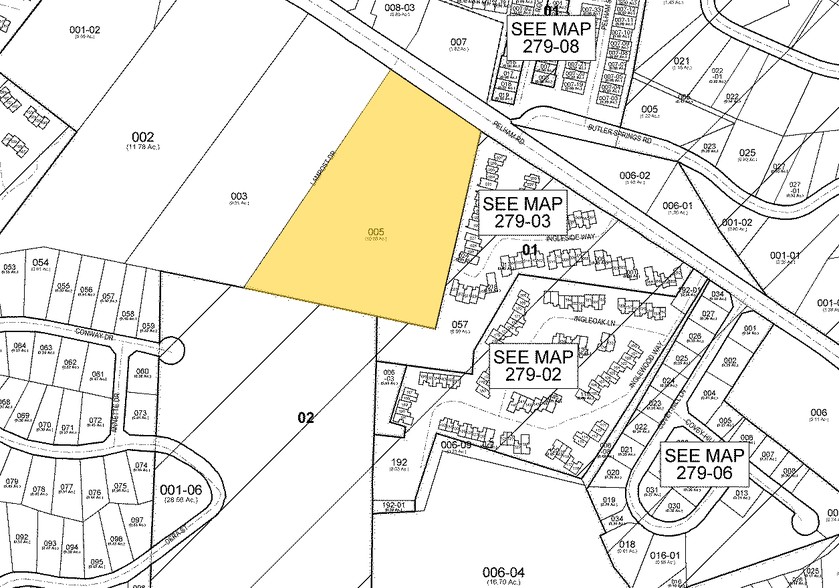 330 Pelham Rd, Greenville, SC for lease - Plat Map - Image 2 of 69