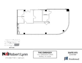 1431 Greenway Dr, Irving, TX for lease Floor Plan- Image 1 of 2