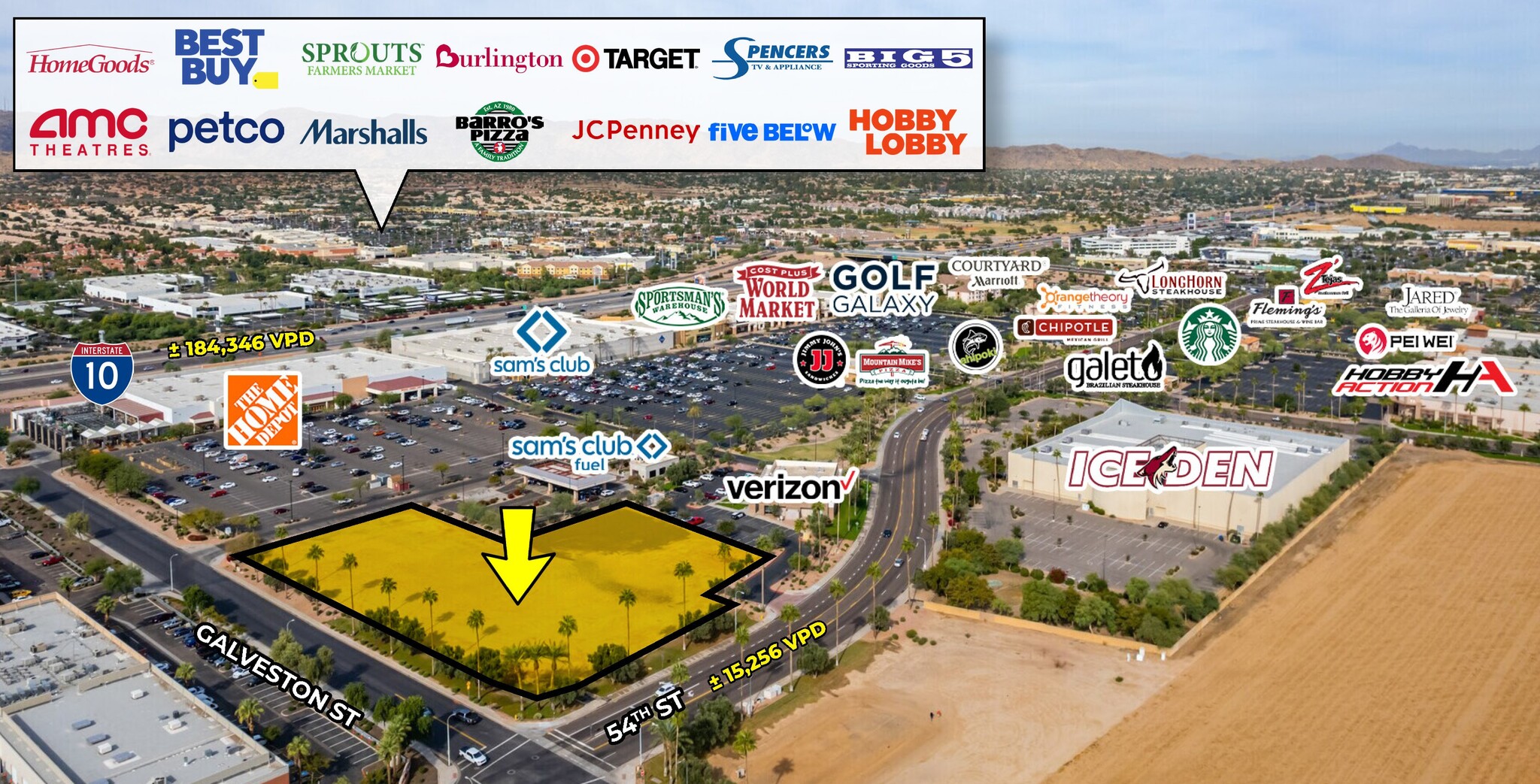 NW 54th & Galveston Rd, Chandler, AZ à vendre Photo du bâtiment- Image 1 de 5