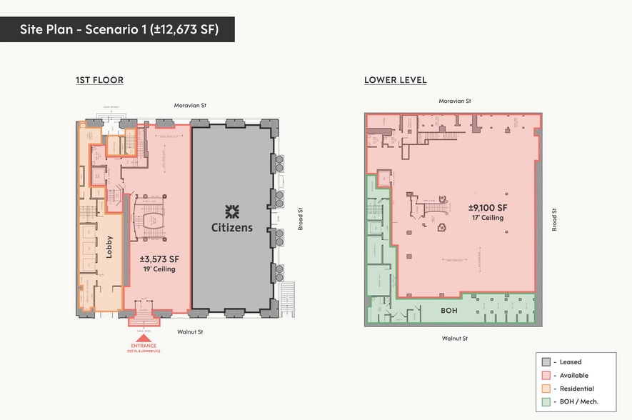 1401 Walnut St, Philadelphia, PA for lease - Site Plan - Image 2 of 12