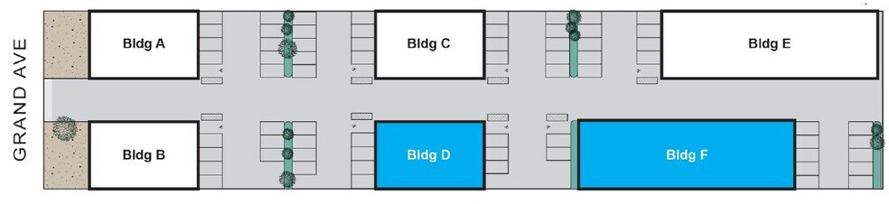 1376 E Grand Ave, Pomona, CA à louer - Plan de site - Image 2 de 2