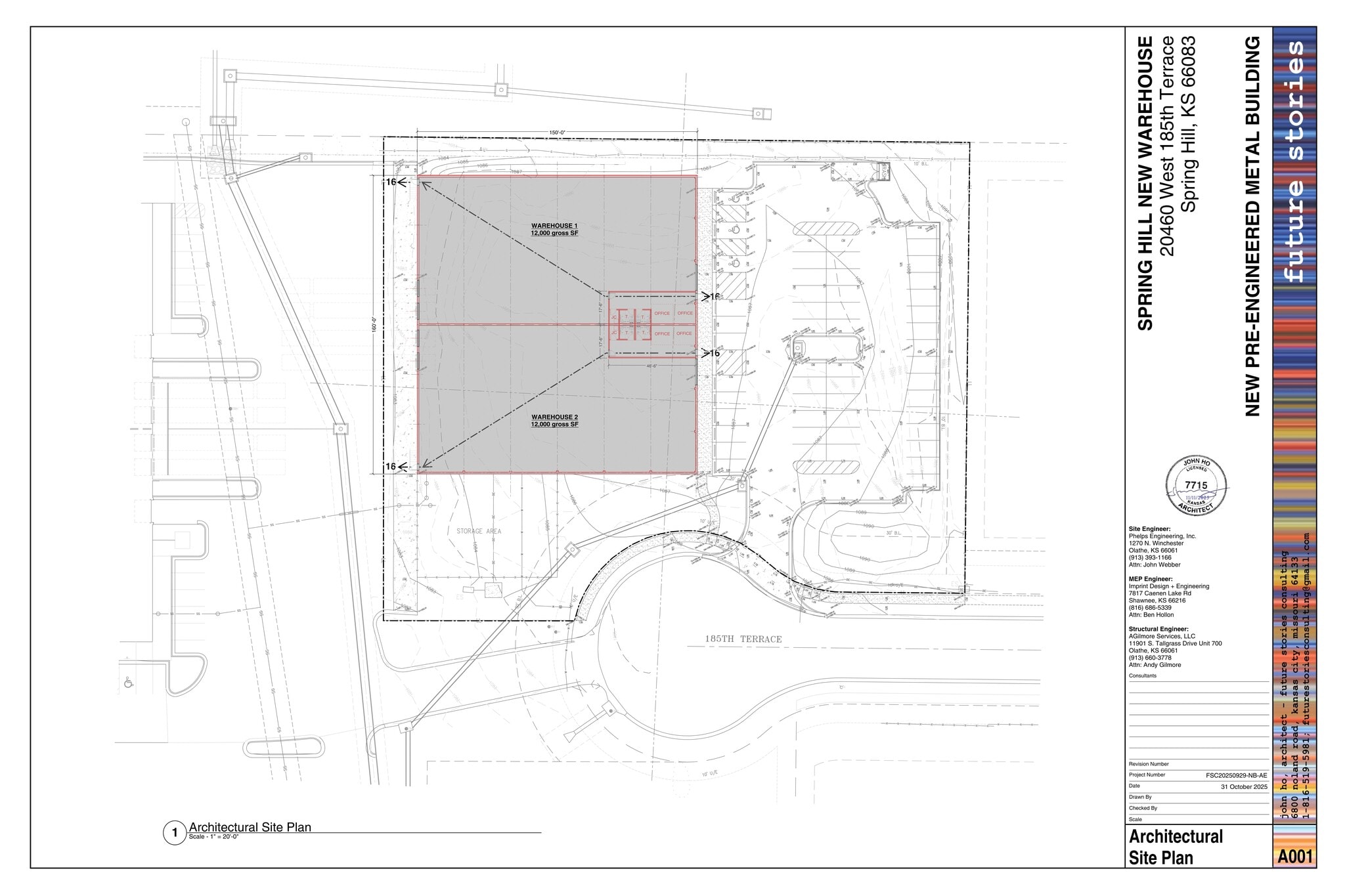 20460 185th Ter, Spring Hill, KS for lease Site Plan- Image 1 of 1