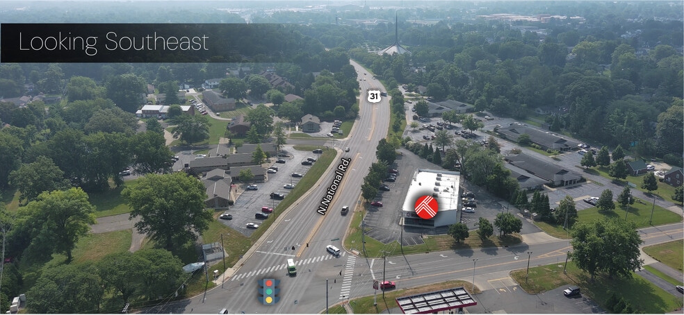 3230 N National Rd, Columbus, IN for lease - Aerial - Image 3 of 4