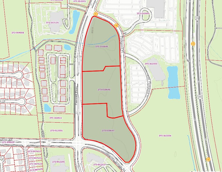 Emerald Pky, Dublin, OH à vendre - Plan cadastral - Image 3 de 8