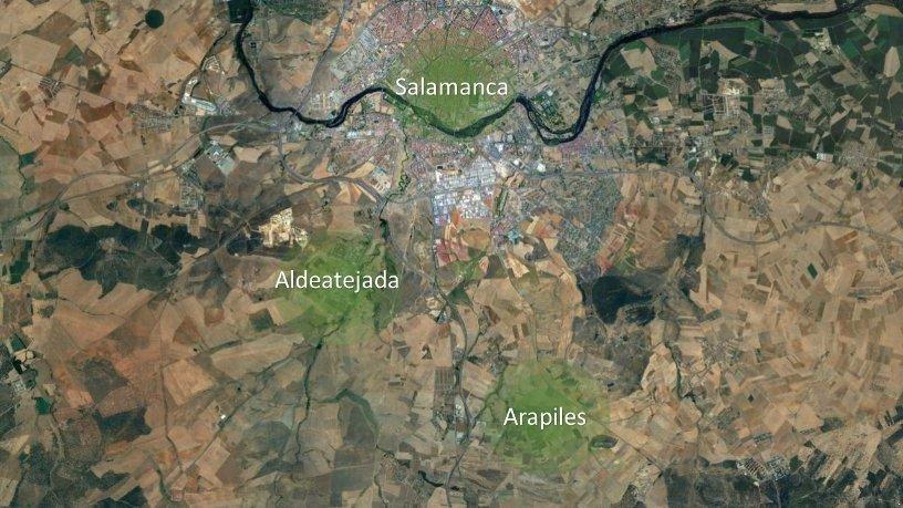 Calle Ur-R-4B las Anchas, Arapiles, Salamanca for lease - Aerial - Image 2 of 4