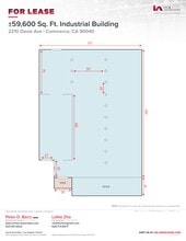 2210 Davie Ave, Commerce, CA for lease Site Plan- Image 2 of 2