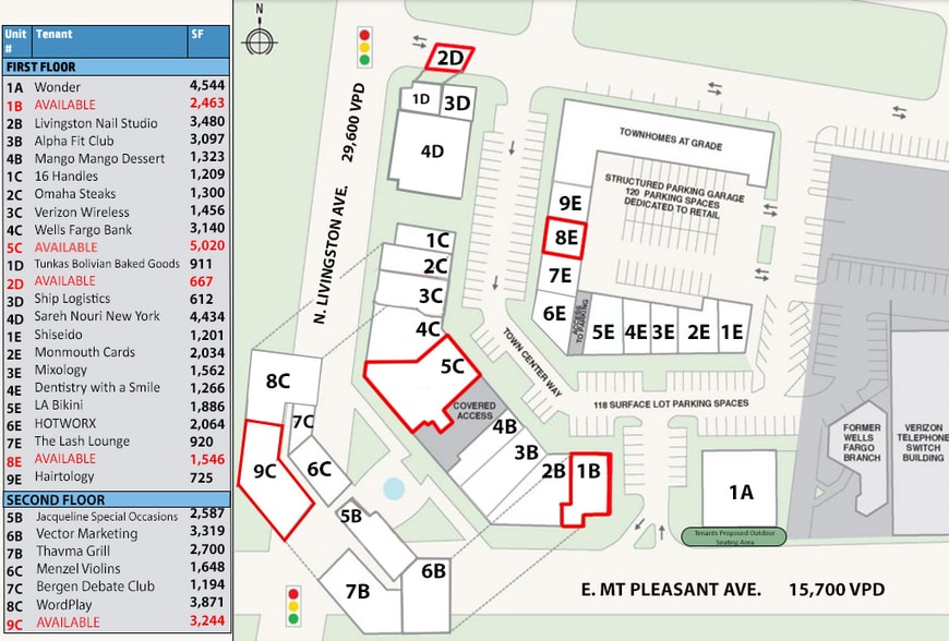 1100-8100 Town Center Way, Livingston, NJ for lease - Building Photo - Image 2 of 9
