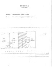 60-130 Industrial Way, Brisbane, CA à louer Plan de site- Image 1 de 1