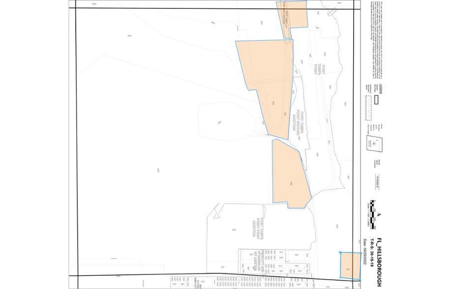 6101 Port Tampa Dr, Tampa, FL à vendre - Plan cadastral - Image 2 de 2