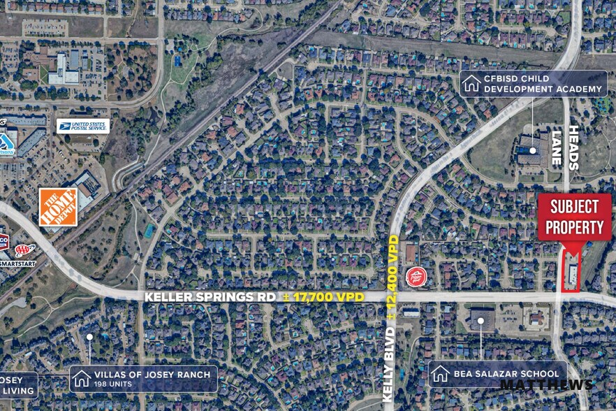 2202 Heads Ln, Carrollton, TX à louer - Photo du bâtiment - Image 3 de 5