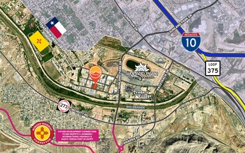 1900 Appaloosa Dr, Sunland Park, NM - AERIAL  map view