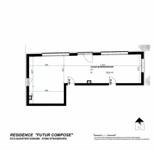 Office in Strasbourg for sale - Floor Plan - Image 3 of 4