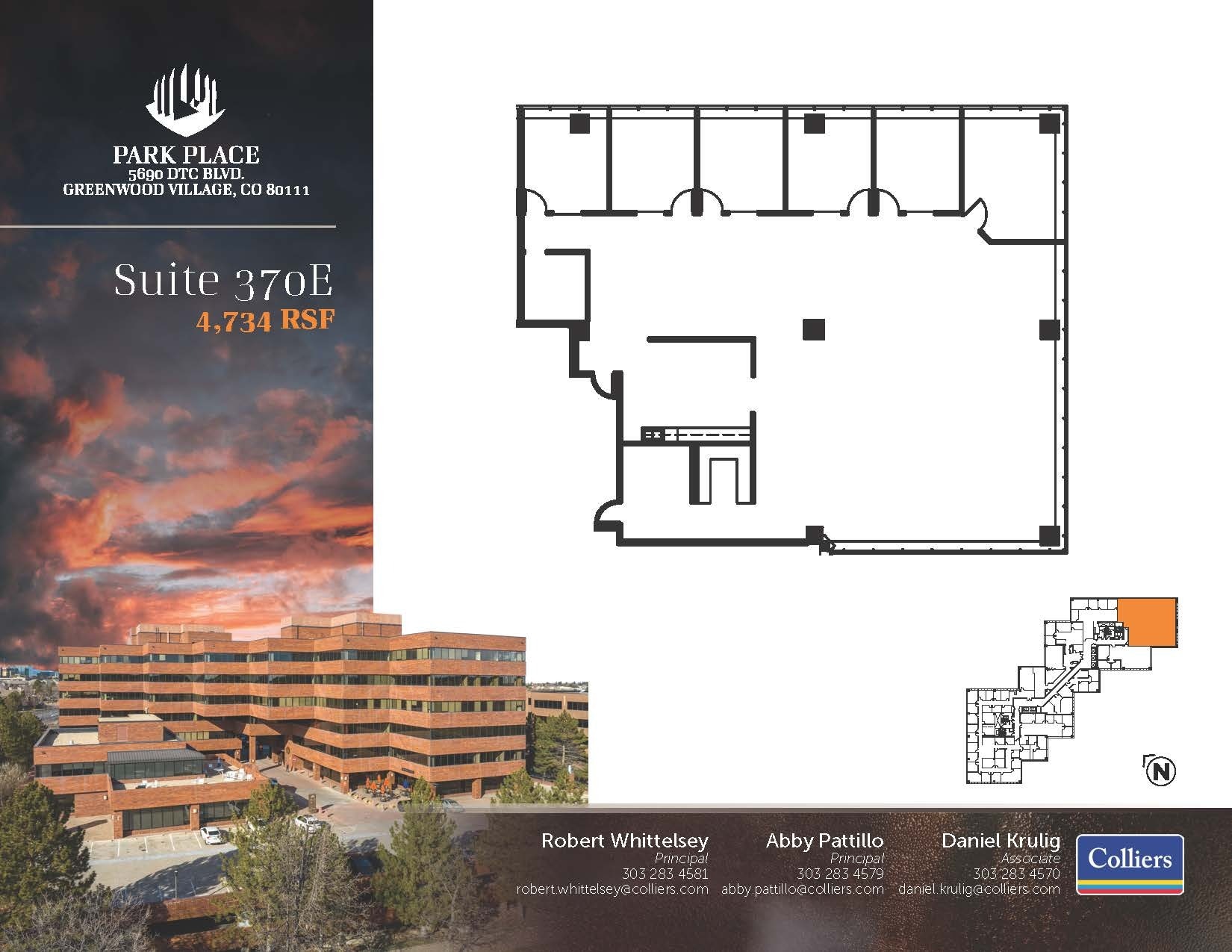 5690 DTC Blvd, Greenwood Village, CO for lease Floor Plan- Image 1 of 1