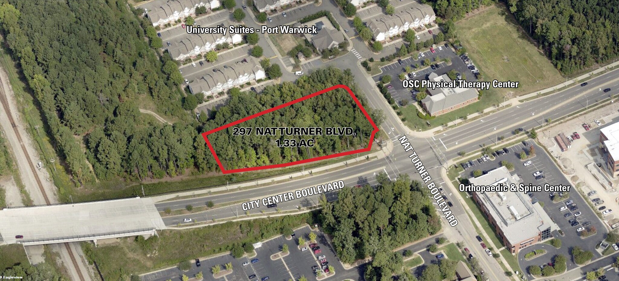 291-297 Nat Turner Blvd S, Newport News, VA à vendre Aérien- Image 1 de 6