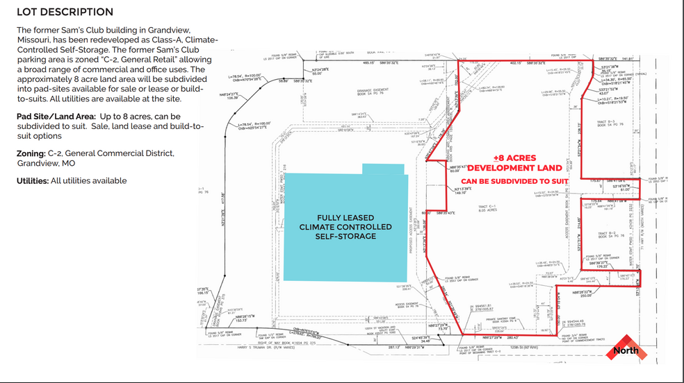 12420 S US Highway 71, Grandview, MO à vendre - Plan de site - Image 2 de 3