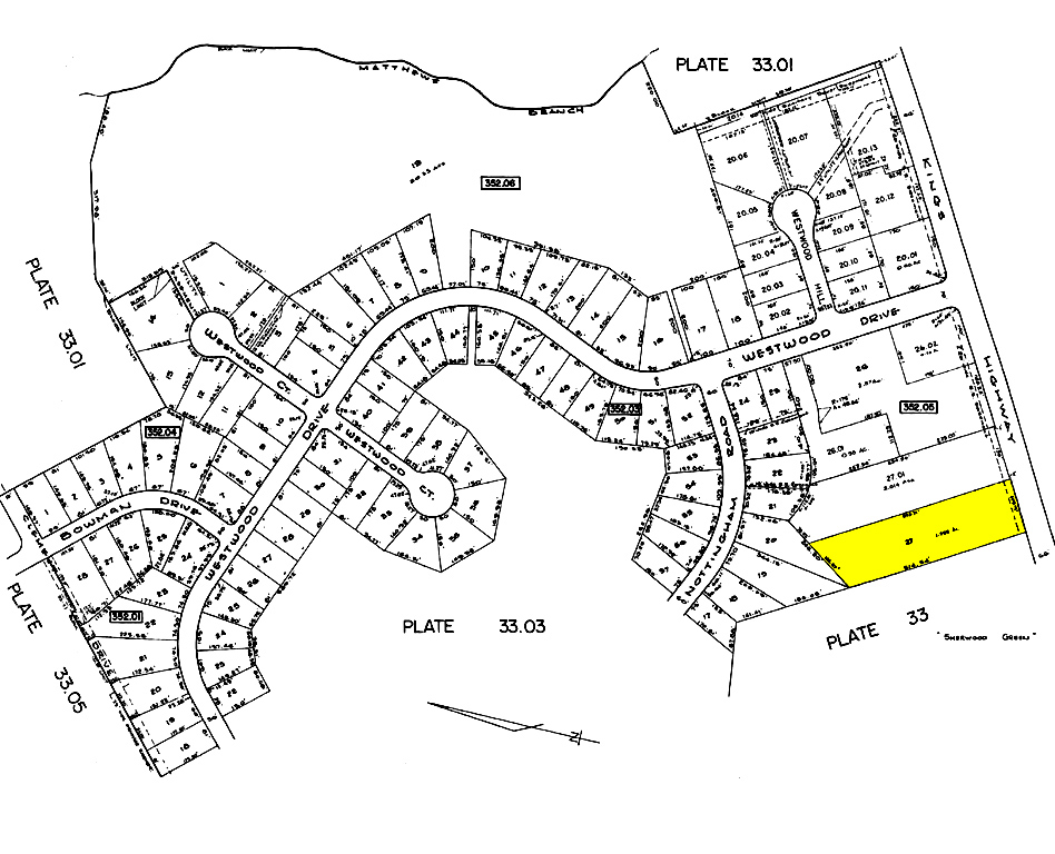 877 Kings Hwy, Woodbury, NJ à louer Plan cadastral- Image 1 de 2