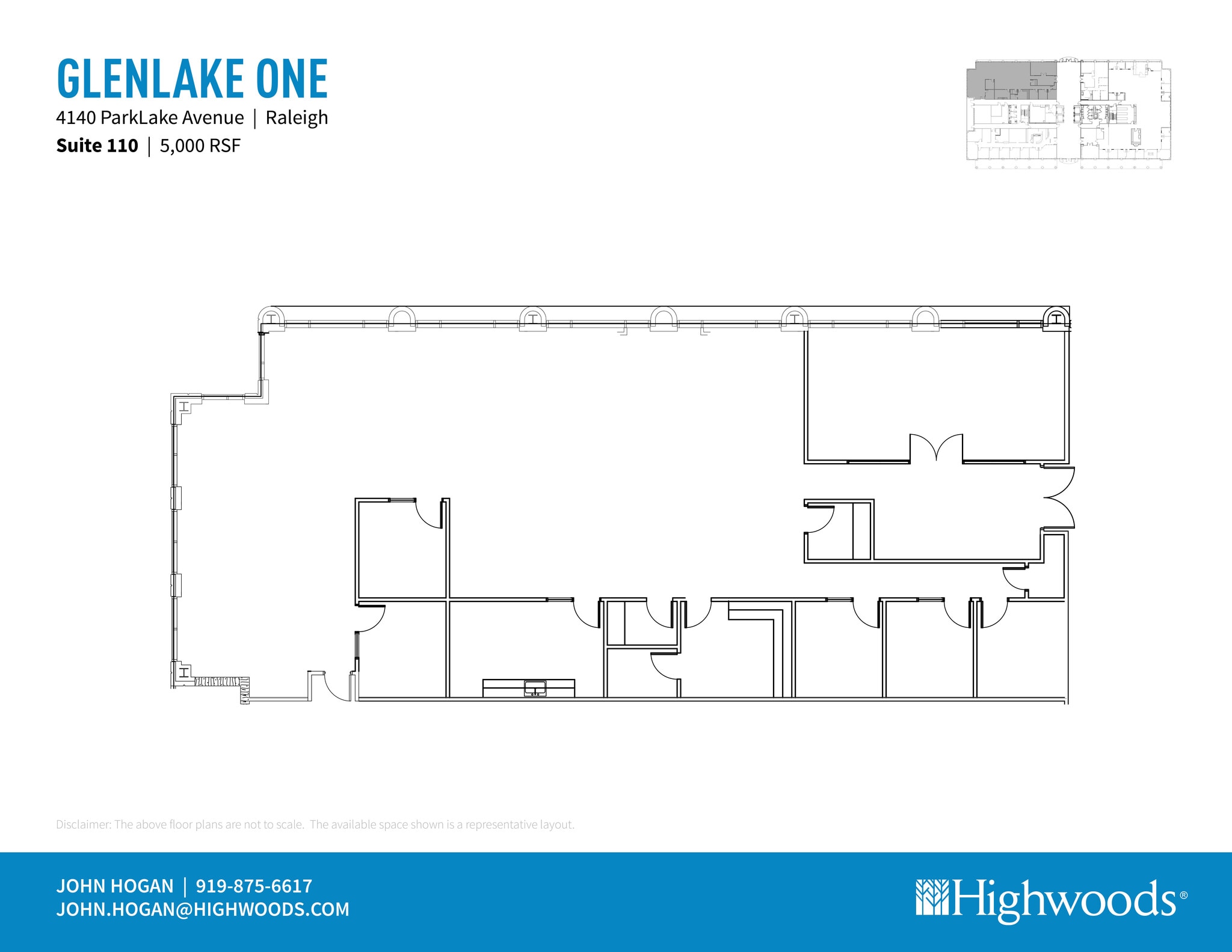 4140 Parklake Ave, Raleigh, NC for lease Floor Plan- Image 1 of 1