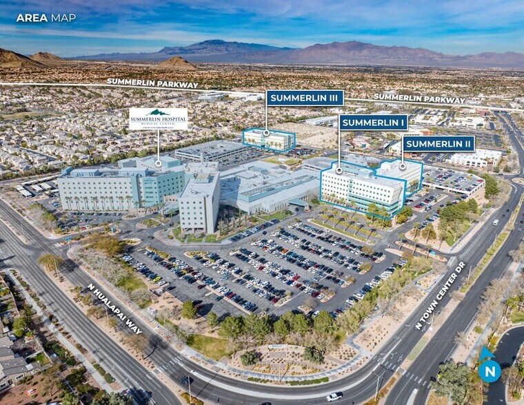 653 N Town Center Dr, Las Vegas, NV à louer - Photo du bâtiment - Image 2 de 4